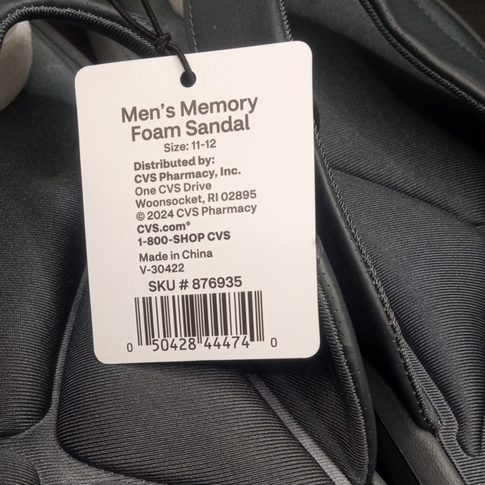 Sun & Sky Men's Memory Foam Sandals - Picture 3 of 12